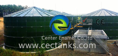 El tanque de almacenamiento de gasolina doble de la membrana del biogás para el proyecto de la bioenergía de la granja de la digestión anaerobia