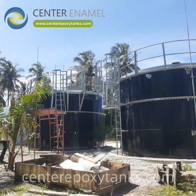 Tanque revestido con FBE para una planta de tratamiento de aguas residuales: núcleo resistente a la corrosión y duradero para cualquier manipulación de líquidos municipales o industriales.