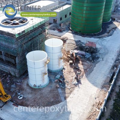 Tanque recubierto con FBE para el tratamiento de aguas residuales de bebidas - Ideal para contener residuos líquidos de alto volumen y bajo pH procedentes del embotellado.
