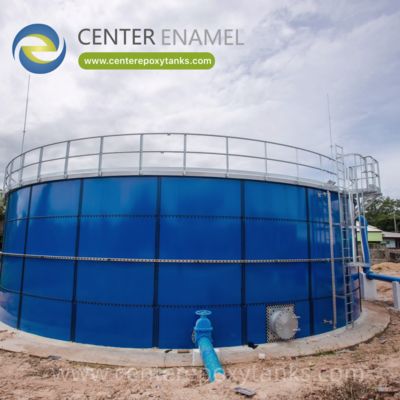 Tanque de acero con revestimiento epoxi para almacenamiento de biogás: Proporciona una solución de contención segura y confiable para el gas procesado.