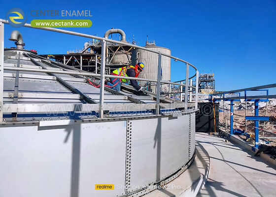 Tanques digestores anaeróbicos de acero inoxidable para plantas de tratamiento de aguas residuales de ganado: Soluciones sostenibles con experiencia en esmalte del centro