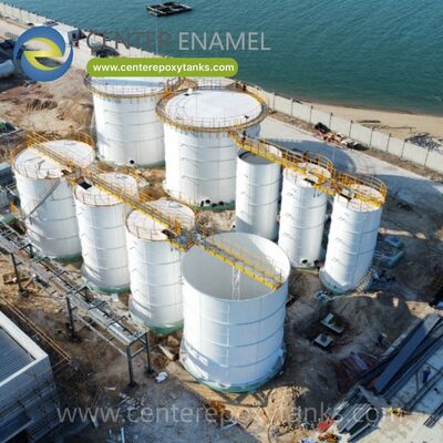 Bolted Steel Tanks as fire-fighting water storage Tanks: Engineered to meet rigorous safety standards for rapid water discharge.