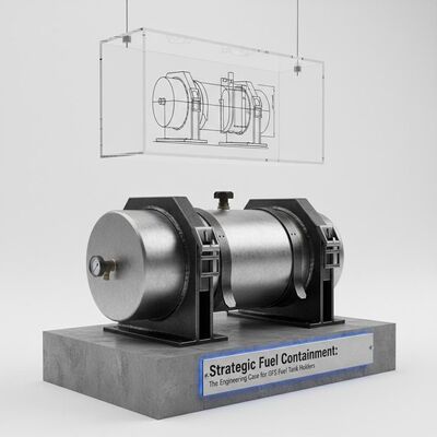 Contención Estratégica de Combustible: El Caso de Ingeniería para los Soportes de Tanques de Combustible GFS