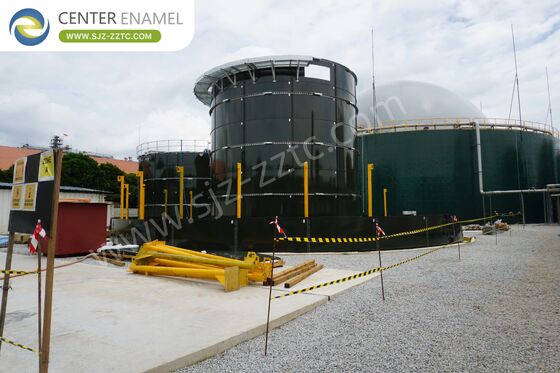 Transformando los residuos domésticos de Singapur en biogás con tanques GFS premium