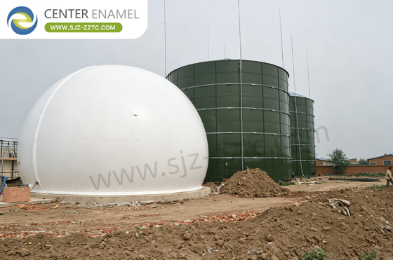 Contratista profesional de EPC para Tailandia Residuos alimentarios a biogás con tanques de GFS