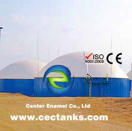 Vidrio fundido con tanque de acero / tanque de almacenamiento de biogás de alta estanqueidad