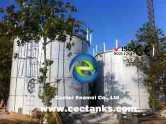 Soluciones de almacenamiento de granel agrícola de enmallado central / tanques de almacenamiento de agua para riego