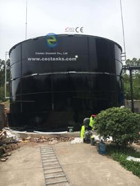 Tanque de almacenamiento de biogás de acero atornillado personalizado para el proyecto de biogás a prueba de alcalinidad