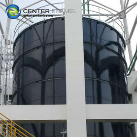 Tanques de almacenamiento de aguas residuales de acero atornillado de 10000 galones para plantas de tratamiento de aguas residuales