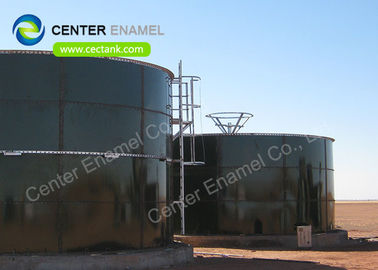 Los tanques de acero alineados vidrio de centro del esmalte para el almacenamiento del agua potable