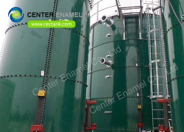 Tanques de vidrio fundido en acero para almacenamiento de lodos en el proyecto de tratamiento de aguas residuales industriales