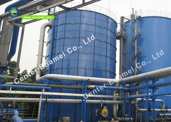Tanque de almacenamiento de biogás líquido impermeable con techos de doble membrana