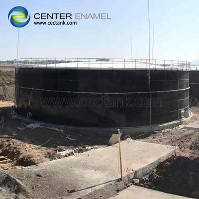 Tanque de contención de lodo de acero atornillado para plantas de tratamiento de aguas residuales
