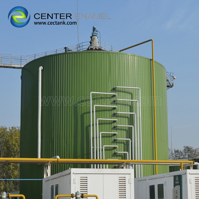 AWWA D103 Agricultural Wastewater Storage Tanks 0.35Mm Coating Thickness