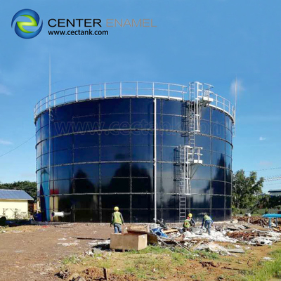 18000 m3 de tanques de almacenamiento de aguas residuales para proyectos de tratamiento de aguas residuales urbanas