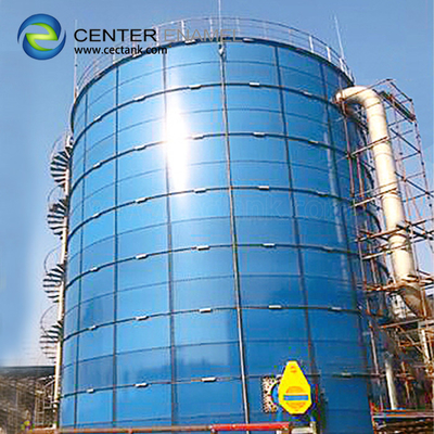 Tanques de acero atornillado BSCI para plantas de tratamiento de aguas residuales químicas