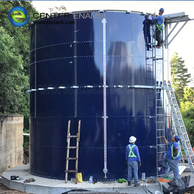 60000 Gallons Glass lined Steel Commercial Water Tanks And Industrial Water Storage Tanks