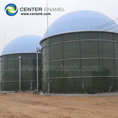Tanques de almacenamiento de aguas residuales de acero atornillado para el tratamiento de lodos de aguas residuales