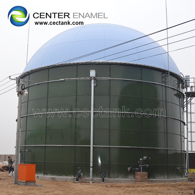 los tanques de acero 20m3 para el proyecto del tratamiento de aguas residuales del ganado