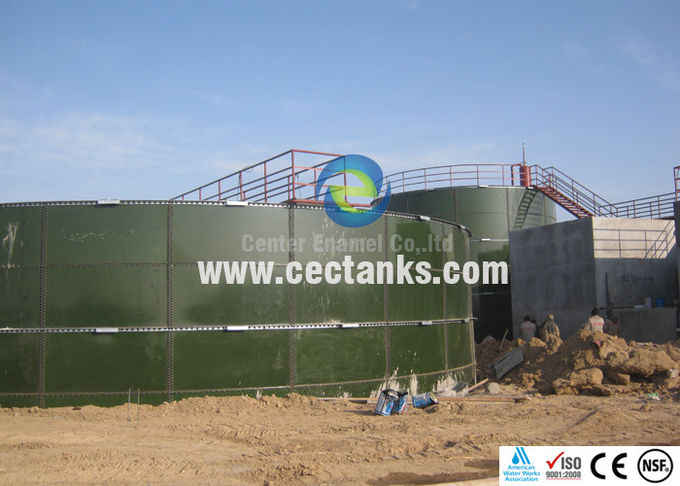 Tanques de acero fundido de vidrio para almacenamiento de agua con norma ANSI / AWWA D103 1
