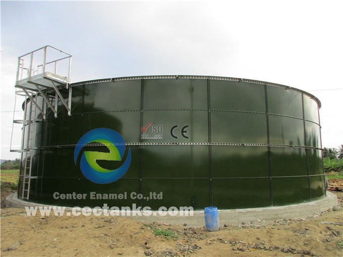 OSHA BSCI Tanques de almacenamiento de agua personalizados con acero revestido de vidrio ISO9001 Extensible & Movable 0