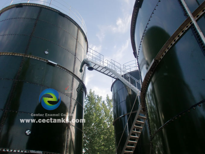 Requisitos de mantenimiento más bajos Tanques de almacenamiento de agua de acero inoxidable revestidos de vidrio Más de 30 años de vida útil 0