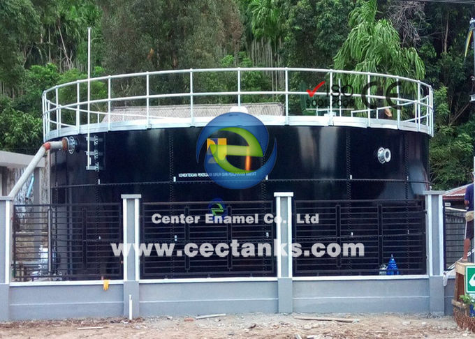 Tanques de almacenamiento con tornillo revestidos de esmalte para plantas de aguas residuales Construcciones y suministro eléctrico-mecánico 0